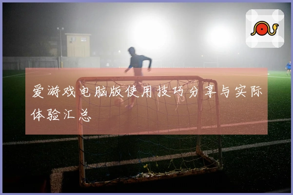 爱游戏电脑版使用技巧分享与实际体验汇总